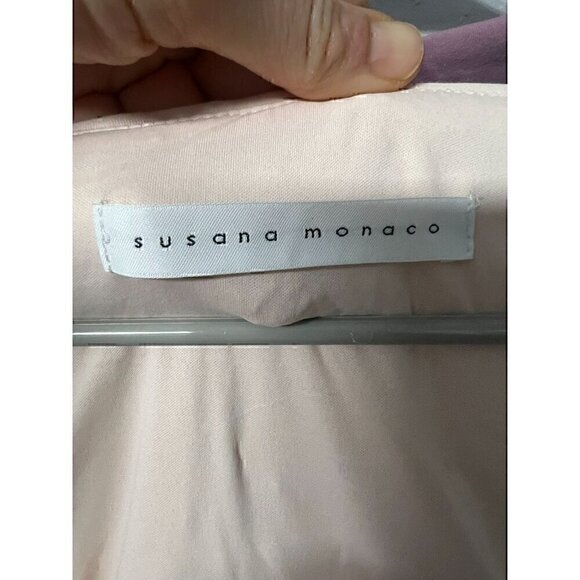 Susana Monaco Sequin Long Sleeve Crop Top, Taylor Swift Era, SM - Picture 9 of 9